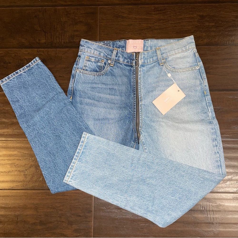 BRAND NEW WITH TAGS | REVICE DENIM | YIN YANG CROPS / TOKYO WASH | SIZE 30